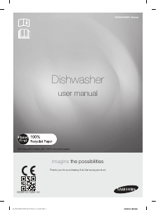 Manual Samsung DW60H9950FS Dishwasher