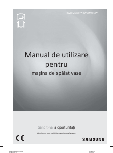 Manual Samsung DW60M5050FS/EC Maşină de spălat vase
