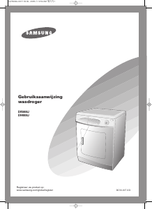 Handleiding Samsung DV5008J Wasdroger