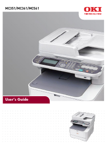 Handleiding OKI MC351 Multifunctional printer