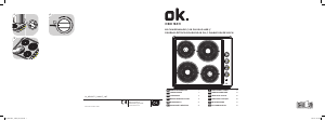 Manuale OK OBH 16311 Piano cottura