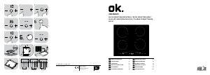 Manuale OK OBH 36322 Piano cottura