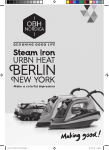 Manual OBH Nordica 2111 URBN Heat London Iron