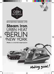 Manual OBH Nordica 2112 URBN Heat Rio de Janiero Iron