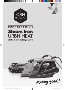 Käyttöohje OBH Nordica 2121 URBN Heat Monte Carlo Silitysrauta