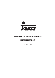 Manual de uso Teka TNF 450 EU SS Refrigerador