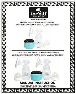Manual Lorelli Daily Comfort Breast Pump