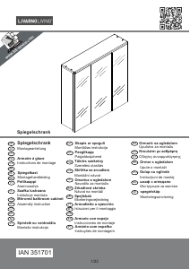 Brugsanvisning Livarno IAN 351701 Garderobeskab