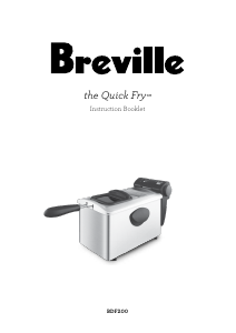 Handleiding Breville BDF200 Quick Fry Friteuse