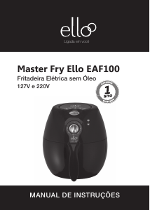Manual Ello EAF100 Master Fry Fritadeira