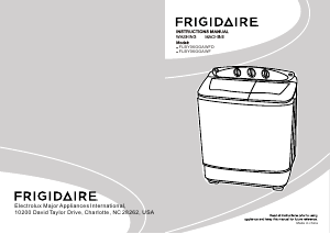 Handleiding Frigidaire FLBY06GGAWFD Wasmachine