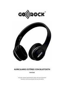 Manual Go Rock GR-BTH25 Headphone