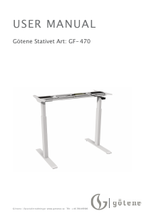 Manual Götene GF-470 Desk