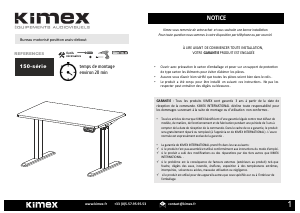 Mode d’emploi Kimex 150-2316K Bureau