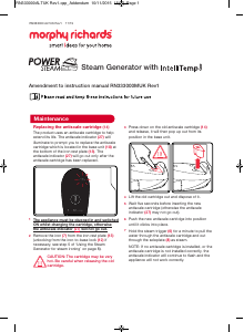 Handleiding Morphy Richards 333005 Power Strijkijzer