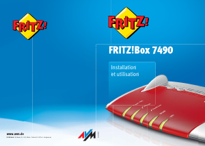 Mode d’emploi Fritz! Box 7490 Routeur