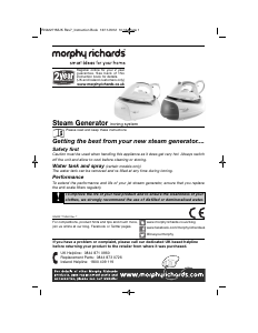 Manual Morphy Richards 333019 Jet Iron