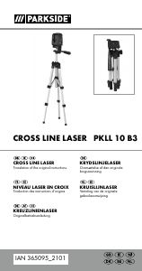 Manual Parkside IAN 365095 Line Laser