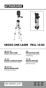 Bedienungsanleitung Parkside IAN 365095 Linienlaser