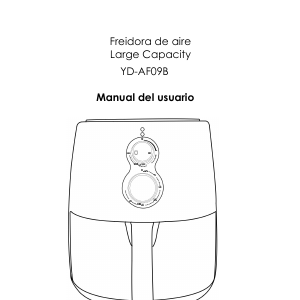 Manual de uso Pancook YD-AF09B Freidora