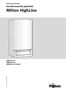 Brugsanvisning Milton HighLine 14 Gaskedel