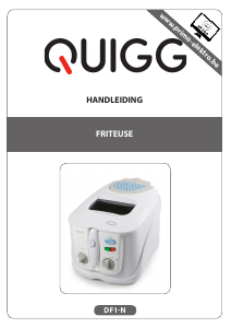 Handleiding Quigg DF1-N Friteuse
