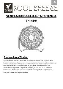 Manual Thulos TH-KB04 Kool Breeze Fan