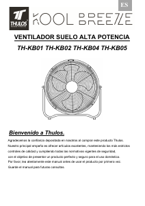 Manual de uso Thulos TH-KB02 Kool Breeze Ventilador