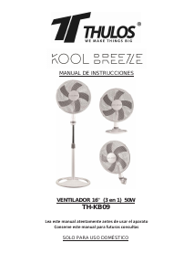 Manual Thulos TH-KB09 Kool Breeze Fan