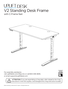 Manual Uplift V2 Desk