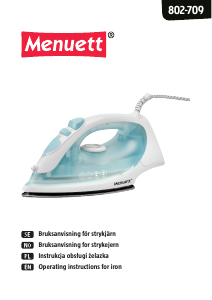 Manual Menuett 802-709 Iron