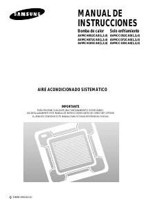 Manual de uso Samsung AVMCH105EA0 Aire acondicionado