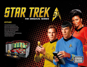 Handleiding Mega Bloks set DPH81 Star Trek Transportruimte