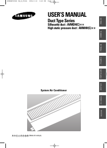 Manual de uso Samsung AVMHH128B10 Aire acondicionado