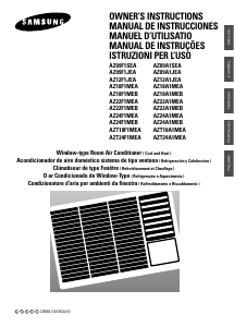 Manual de uso Samsung AZ12F1JEA Aire acondicionado