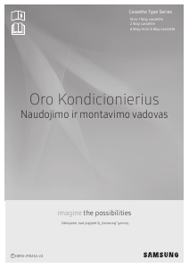 Vadovas Samsung NS0261DXEA Oro kondicionierius