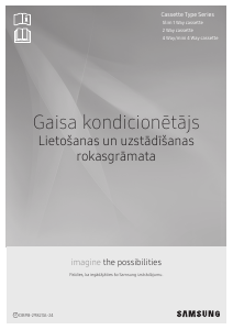 Rokasgrāmata Samsung RC026DHXEA Gaisa kondicionētājs