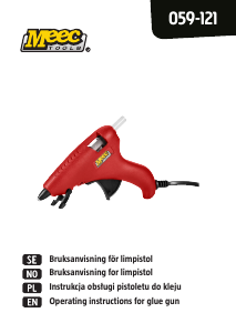 Bruksanvisning Meec Tools 059-121 Limpistol