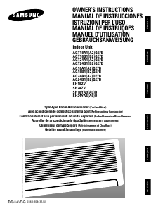 Manual de uso Samsung SH24ZV Aire acondicionado