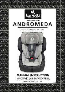 Bedienungsanleitung Lorelli Andromeda Autokindersitz