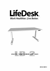 Manual LifeDesk LD2 Desk