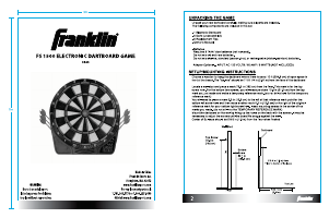 Manual Franklin FS 1500 Dartboard