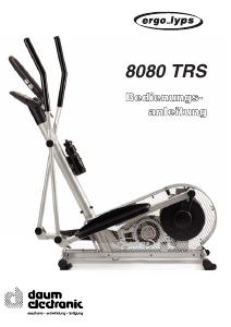 Bedienungsanleitung Daum 8080 TRS Ergo-Lyps Crosstrainer