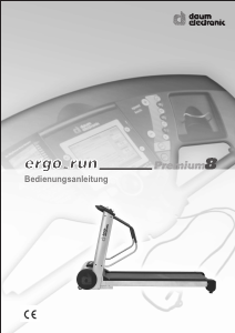 Bedienungsanleitung Daum Premium 8 Ergo-Run Laufband
