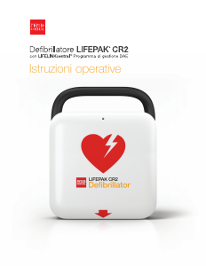 Manuale Physio Control Lifepak CR2 Defibrillatore