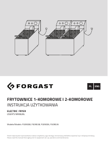 Manual Forgast FG09028 Deep Fryer