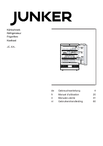 Manuale Junker JC15KAFF0 Frigorifero