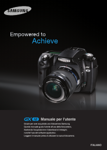 Manuale Samsung GX-10 Fotocamera digitale