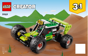 Manual Lego set 31123 Creator Off-road buggy