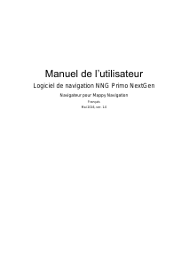 Mode d’emploi Mappy Ulti S556 Système de navigation